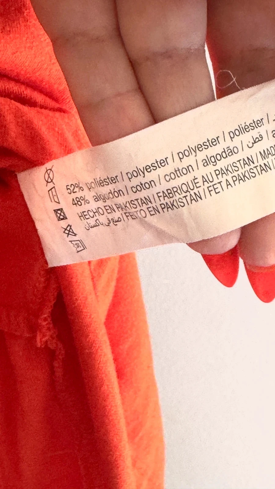 Mooie Rode Korte Jurk Lefties • XL • TN283 – photo 6